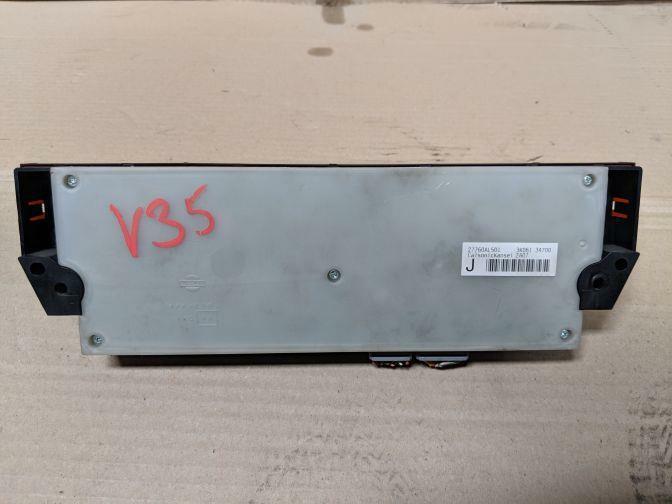 2004 NISSAN SKYLINE V35 DASH CLOCK AND DISPLAY PANEL 06/01-06/07
