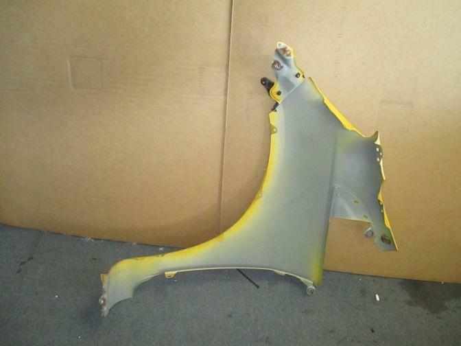 2010 HONDA JAZZ GE LEFT FENDER PASSENGER GUARD YELLOW 09/08-01/12