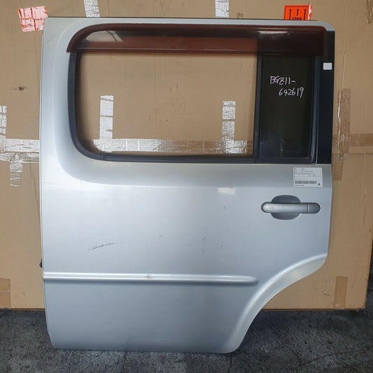 NISSAN CUBE Z11 REAR LEFT DOOR SHELL LONG DOOR TYPE