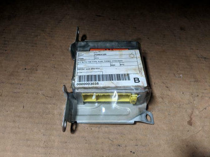2004 SUBARU FORESTER SG5 SRS AIRBAG ECU XD30E02900V 07/02-06/05