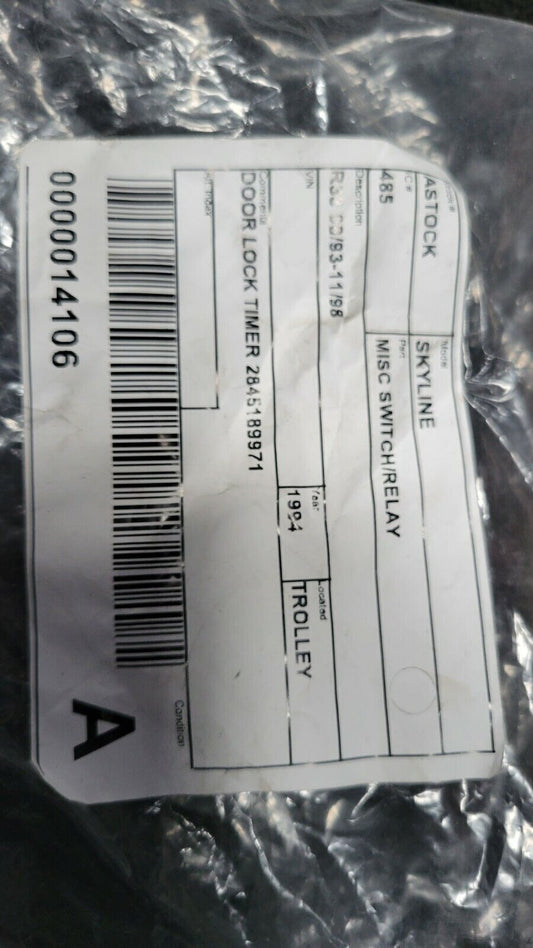 NISSAN SKYLINE R33 DOOR LOCK TIMER RELAY
