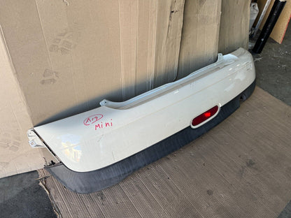 MINI COOPER R56 WHITE REAR BUMPER