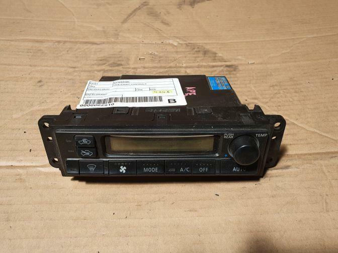 1999 NISSAN ELGRAND E50 CLIMATE CONTROL 05/97-05/02