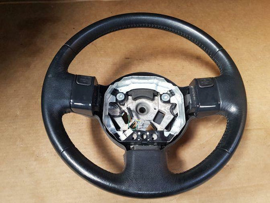 2006 NISSAN CUBE Z11 STEERING WHEEL 10/02-11/08 WITH VOLUME CONTROLS