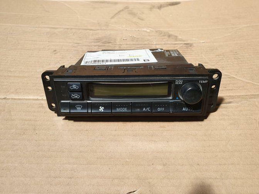 1999 NISSAN ELGRAND E50 CLIMATE CONTROL 05/97-05/02