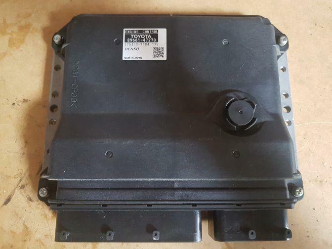 2012 TOYOTA PRIUS ZVW30R ENGINE ECU 89661-47270 07/09-12/15