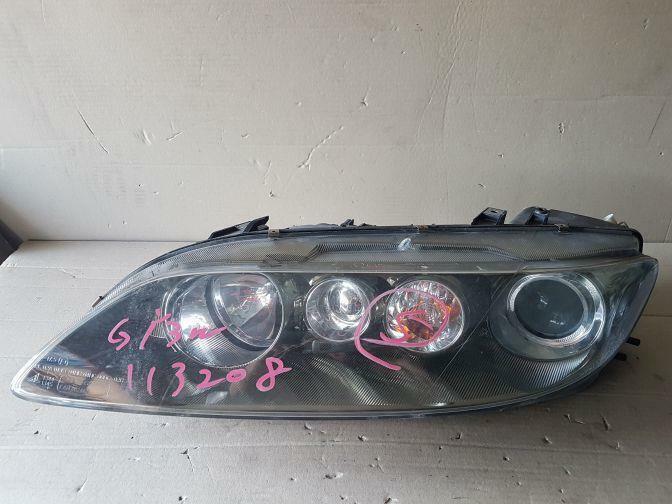 2005 MAZDA 6 GG/GY LEFT HEADLIGHT CHROME INSERT XENON 09/02-08/05