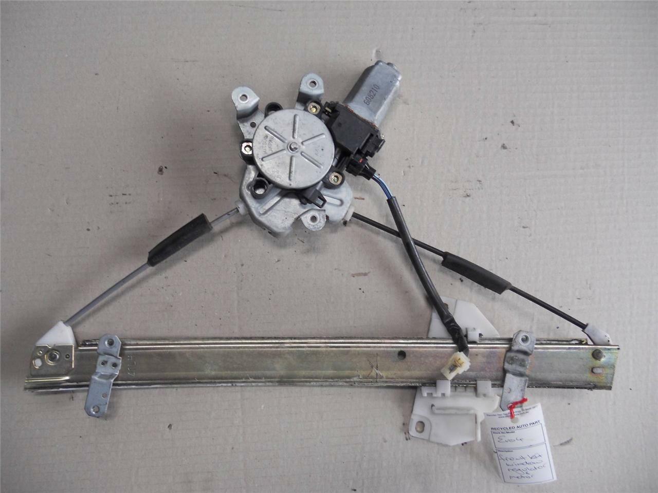 MITSUBISHI LANCER EVOLUTION 4 FRONT LEFT POWER WINDOW MOTOR AND REGULATOR FLHS