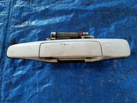 NISSAN SKYLINE R34 SEDAN REAR LEFT OUTER DOOR HANDLE RLHS WHITE